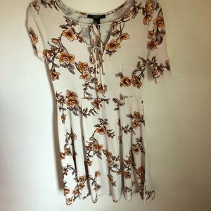Tan/Orange Forever 21 Dress